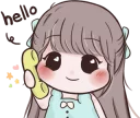 📞 Baby Chubby Girl [ ENG Ver. ] @bistic, sticker Telegram 7 sur 40