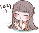 😙 Baby Chubby Girl [ ENG Ver. ] @bistic, sticker Telegram 17 sur 40
