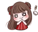 😊 Baby Boo : Mumu [ Eng Ver. ] @bistic, sticker Telegram 24 sur 40
