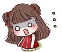 😨 Baby Boo : Mumu [ Eng Ver. ] @bistic, sticker Telegram 21 sur 40