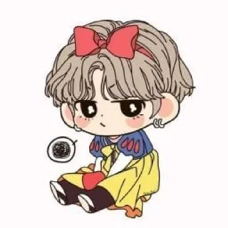 🙄 Cute Bangtan, стикер Telegram 15 из 20
