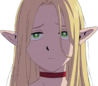 😕 Dungeon Meshi @AnimeLibrary_Stickers, sticker Telegram 18 sur 75