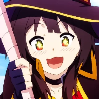 💈 KonoSuba // @ZoldyckStickers, sticker Telegram 19 sur 83