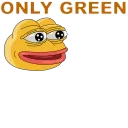 💚 Pepe 2.0, стікер Telegram 21 з 30