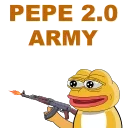 💪 Pepe 2.0, стікер Telegram 22 з 30