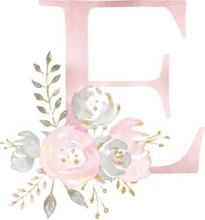 Rose gold font aesthetic