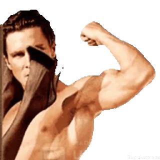 💪 @stickermaze_bot│@stickerXhub│AmericanPsycho., Telegram sticker 9 of 50