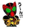 🤔 Kamen Rider @KawaiiSticker, стікер Telegram 14 з 58
