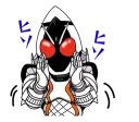 👋 Kamen Rider @KawaiiSticker, стікер Telegram 7 з 58