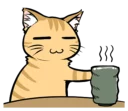 🐱 tabby cat & black cat, стикер Telegram 13 из 80