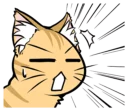 🐱 tabby cat & black cat, стикер Telegram 10 из 80