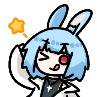 😜 B站 闪兔兔 @zhaxia_cn, sticker Telegram 10 sur 15