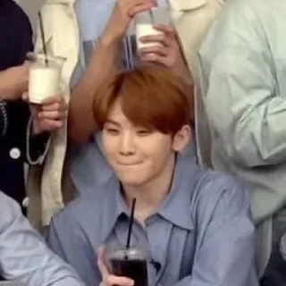 🍚 woozi meme face ─ @sticketwoozi, Telegram sticker 20 of 21