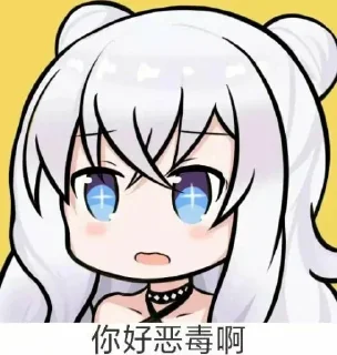 😧 萌站表情包, стикер Telegram 22 из 62