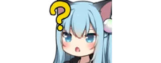 ❓ Twitch @nacho_dayo 居中, Telegram sticker 16 of 21