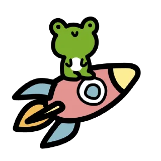 🚀 Baby Gecko, sticker Telegram 24 sur 52