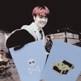 🐰 # doyoung soft @stickertreasure, стікер Telegram 14 з 20