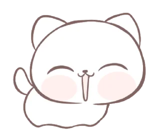 😄 Marshmallow Puppies: kitty! @HOWTOBEBITCH, sticker Telegram 19 sur 35