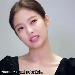 🥧 Kim Jennie @aesthaticgirll, sticker Telegram 17 sur 21