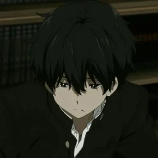 🖤 oreki houtarou @zumistickers, стікер Telegram 17 з 20