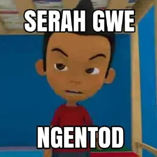 😒 tama ganteng, Telegram sticker 12 of 20