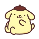 🔹 布丁狗 表情貼, Telegram sticker 21 of 40