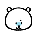 🔹 joke bear  表情貼, Telegram sticker 12 of 40