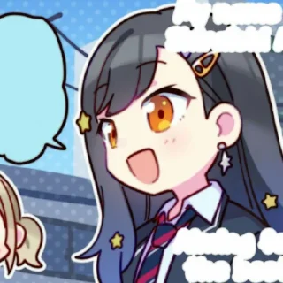 🎤 ㅤ 交 ִ @MerpatiStikers ⊹ @wufflyn ៸៸, Telegram sticker 7 of 75