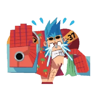 🌟 @stickermaze│@stickerXhub│𝐎𝐧𝐞𝐏𝐢𝐞𝐜𝐞 𝟏, Telegram sticker 8 of 50