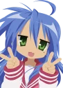 ✌ Izumi Konata Pack, Telegram sticker 11 of 19