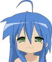 😏 Izumi Konata Pack, Telegram sticker 6 of 19