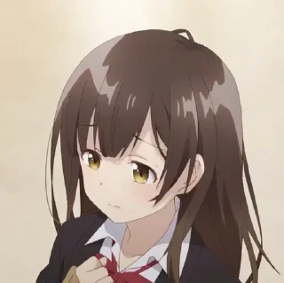 🤎 Ogiwara sayu, Telegram sticker 12 of 26