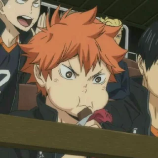 🏐 shoyo, hinata, стікер Telegram 16 з 20