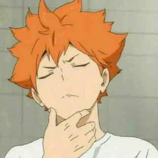 🏐 shoyo, hinata, стікер Telegram 12 з 20