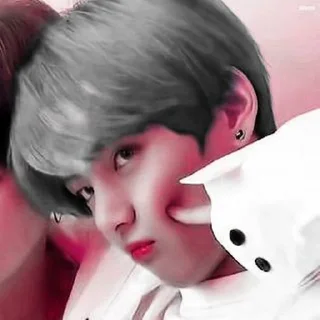 🦩 Taehyung soft @aesthaticgirll, sticker Telegram 18 sur 25