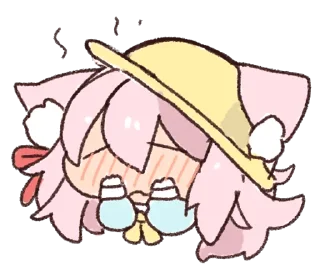 😊 アズールレーン 如月ちゃん line 7148779, Telegram sticker 13 of 16