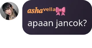 🤨 kanjeng ratu asha, стикер Telegram 9 из 37