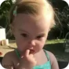 🙄 Babies reaction | by Halisa @TgEmodziBot, sticker Telegram 15 sur 176
