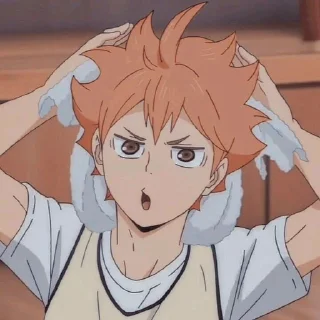 🍊 Hinata Shoyo🍊, Telegram sticker 14 of 40