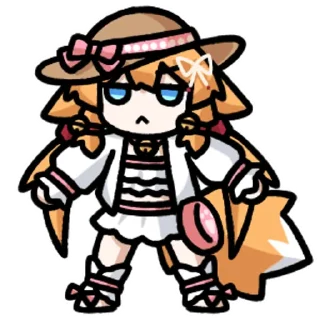 👗 橘色列巴7 @zhaxia_cn, Telegram sticker 13 of 78