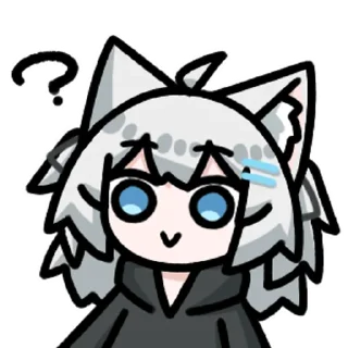 🤔 樱夜猫猫 @zhaxia_cn, стікер Telegram 12 з 64