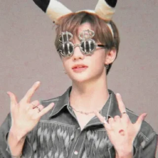 🎟 Hyunjin Cute Pack || By @Fvck00pride, стікер Telegram 16 з 30