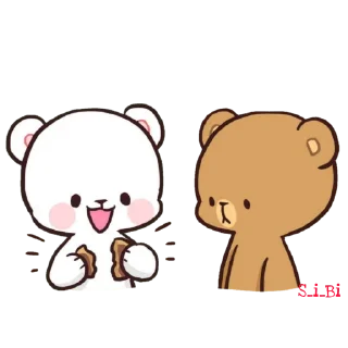 🍪 @S_i_Bi (Milk & Mocha ), sticker Telegram 19 sur 100
