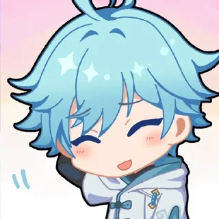 😊 Genshin, стикер Telegram 16 из 22