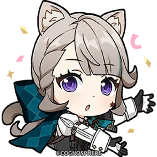 😯 Genshin Emotes, Telegram sticker 12 of 45