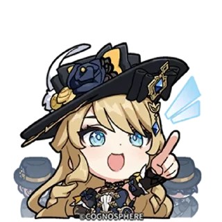 👆 Genshin Emotes, Telegram sticker 10 of 45