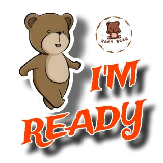 🤩 Bear, стікер Telegram 8 з 9
