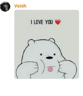 ❤️ Bear, стікер Telegram 15 з 17