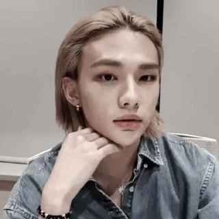 🎳 Hyunjin, 황 ─ ✾ @Shinpoy, стикер Telegram 21 из 79