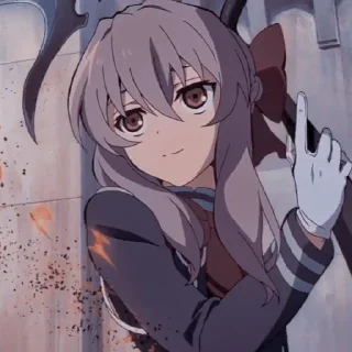 ☂ hiiragi shinoa, sticker Telegram 15 sur 33